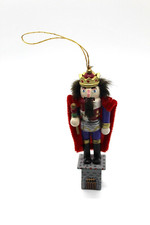 4" Wood Figure Nutcracker King