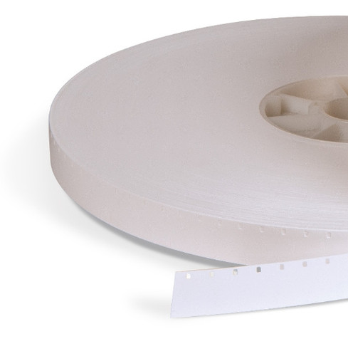 White 16mm film leader - white,