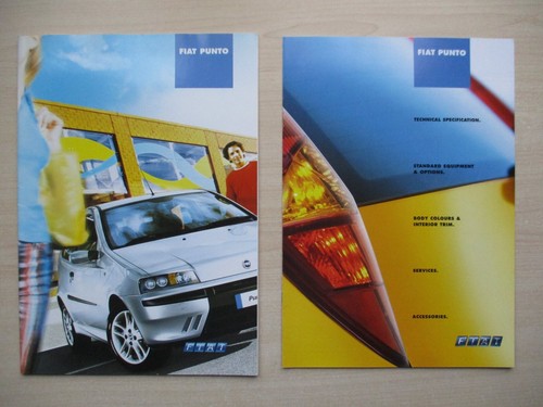Fiat punto sales brochure - punto, uk