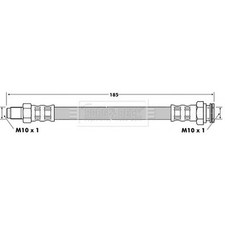 Brake Hose For Fiat Ducato 250