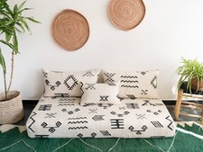 Moroccan Handmade Floor Couch