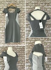 Reiss Grey Fitted  V Neck