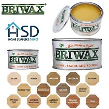 Briwax Original Wax Polish Cleans Stains Natural Wood Furniture Restorer Paste