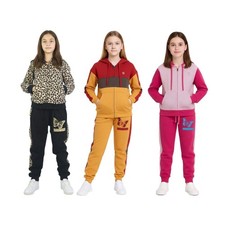 1 & 3 PK Kids Girls Tracksuit