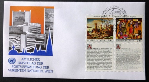 1993 united nations stamp - united,