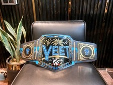 YEET Heavyweight Championship Wrestling Title Replica 2mm Brass Adult Size Belt