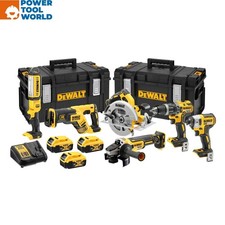 DeWalt DCK623P3 18v XR Brushless Compact Power Tool x6 Pc Kit inc 3x 5.0Ah Batts