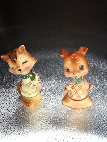 Vintage enesco cat - cat, salt