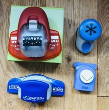 4 craft cutters Tonic Love Arch Border X cut Snowflake Woodware Ribbon Heart