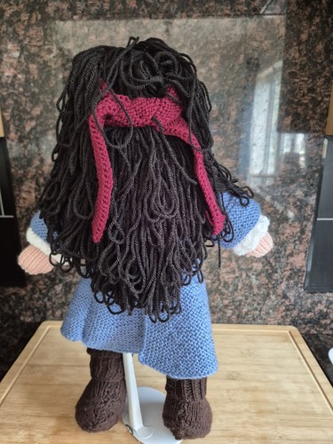 Hand knitted pirate - hand,