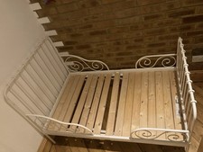 IKEA White Minnen Extendable