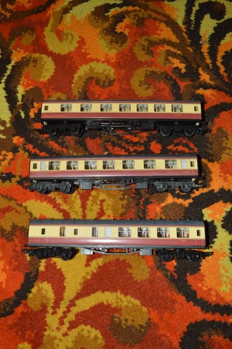 Hornby 57ft stanier crimson - br,