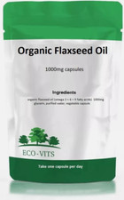 Flaxseed Oil 1000mg Organic