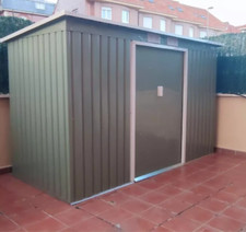 Large Light Green Metal