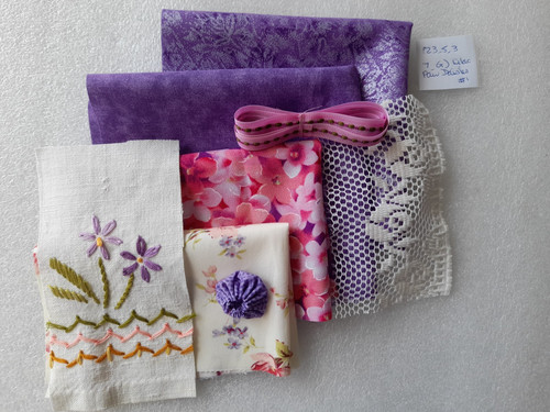 Vintage embroidered linen - embroidered,