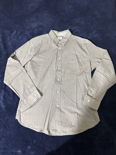 Volcom gray button - gray, shirt