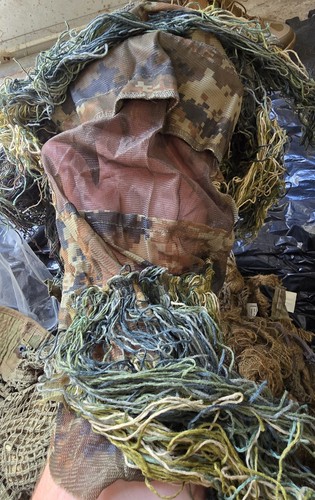 Ghillie suit head and - ghillie,