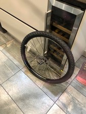 26”  Black Front Disc Wheel Mtb Mountain Bike QR & Schwalbe Tyre 26 x 1.75