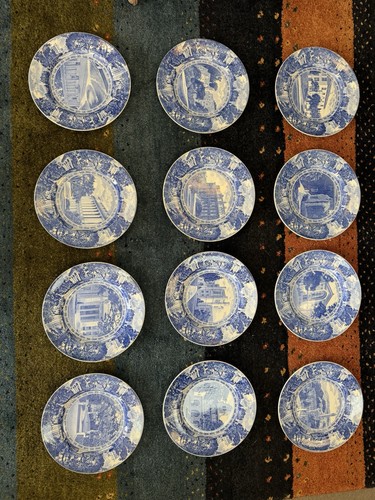 Set wedgewood plates cal - of, 12