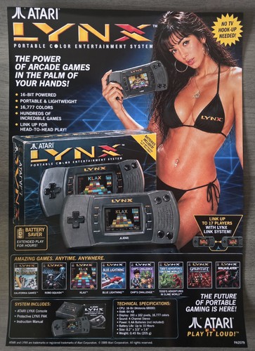 Atari lynx retro gaming - lynx, a3