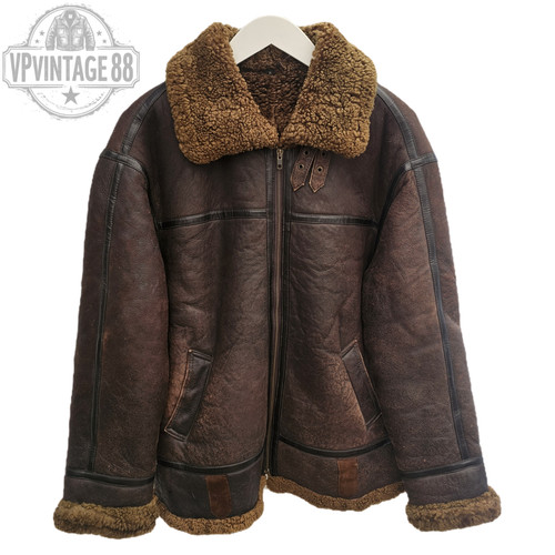 Vintage aviator bomber - b-3,