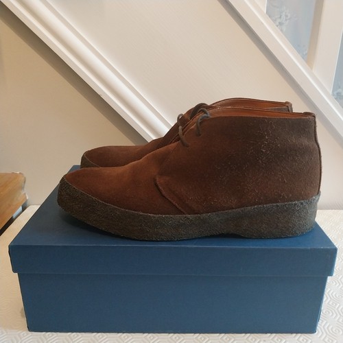 Sanders mens brown suede - mens,