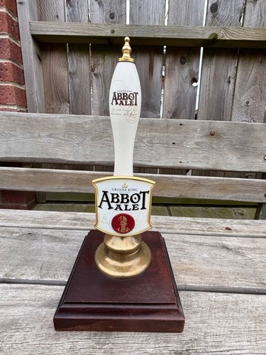 Vintage rare abbot ale - ale, hand