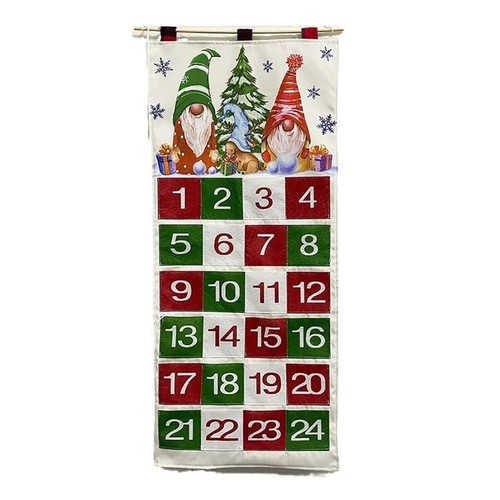 Advent calendar fabric - calendar,