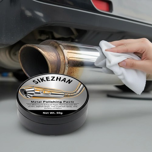 Auto exhaust pipe polish paste - auto,