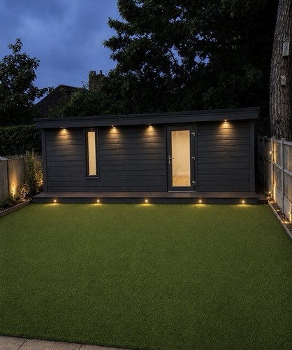 Modern insulated garden - , rooms