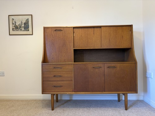 Mid century teak highboard - mid,
