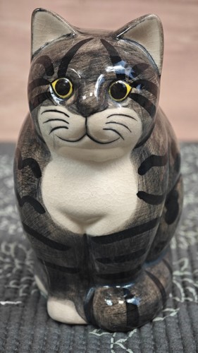 Quail ceramic cat - quail,