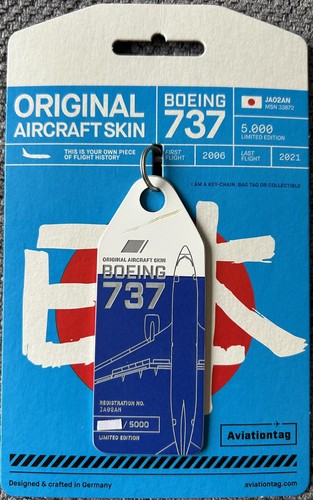 Aviationtag all nippon boeing - nippon,