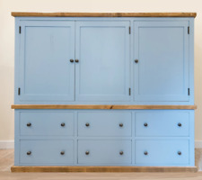 Clover Rustic Freestanding Triple Larder Cupboard