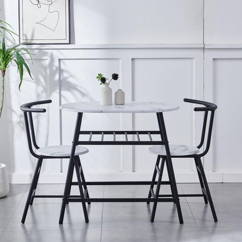White small dining - white,