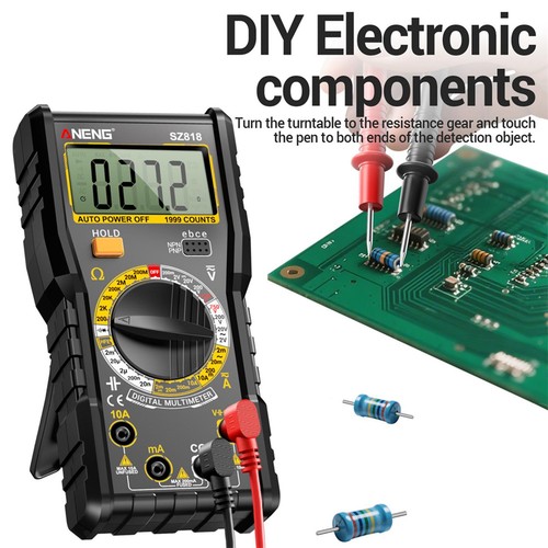 Digital multimeter ohm volt - digital,