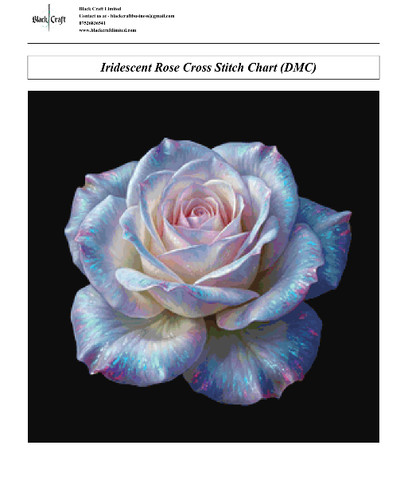 Iridescent rose - rose, (iridescent