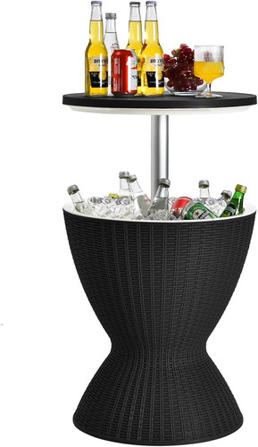 Rattan style patio bar - style,
