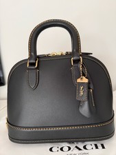 Coach Revel 24 Black Leather