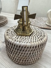 Vintage Brass Windmill Shaped