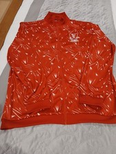 Liverpool FC Retro Tracksuit Top 2XL mint Condition Worn Twice Red