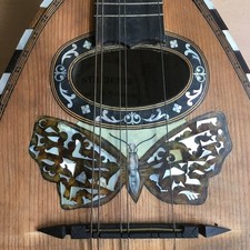 Stridente Neapolitan Mandolin with Butterfly inlay 1890s with case project