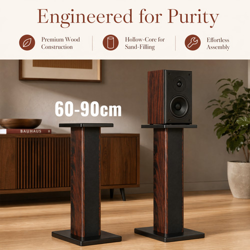 Pair 90cm wood grain - 1, 60-90cm