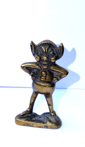 Vintage solid brass cornish - brass,