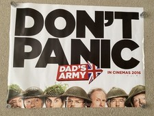 Dad's Army Don't Panic  ORIGINAL UK Cinema Quad FILM POSTER  100cm x 76cm