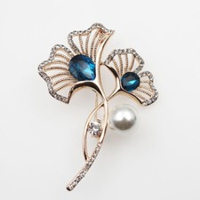 Leaf Brooch Broach Gingkgo