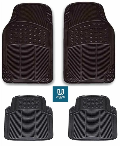 Rubber car mats - rubber, fit