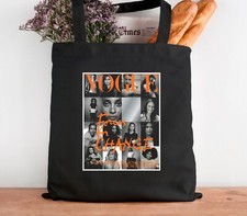 Black Cotton Tote Bag Designer