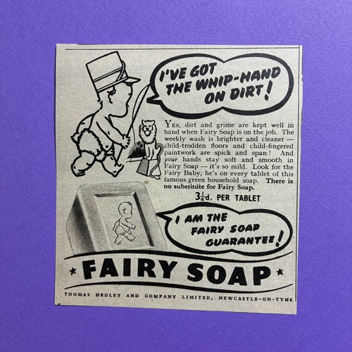 Fairy soap advert - soap, 1946