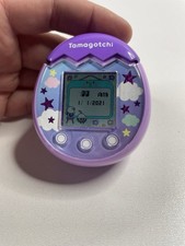 Bandai Tamagotchi Pix Virtual Pet Purple Sky Design Tested
